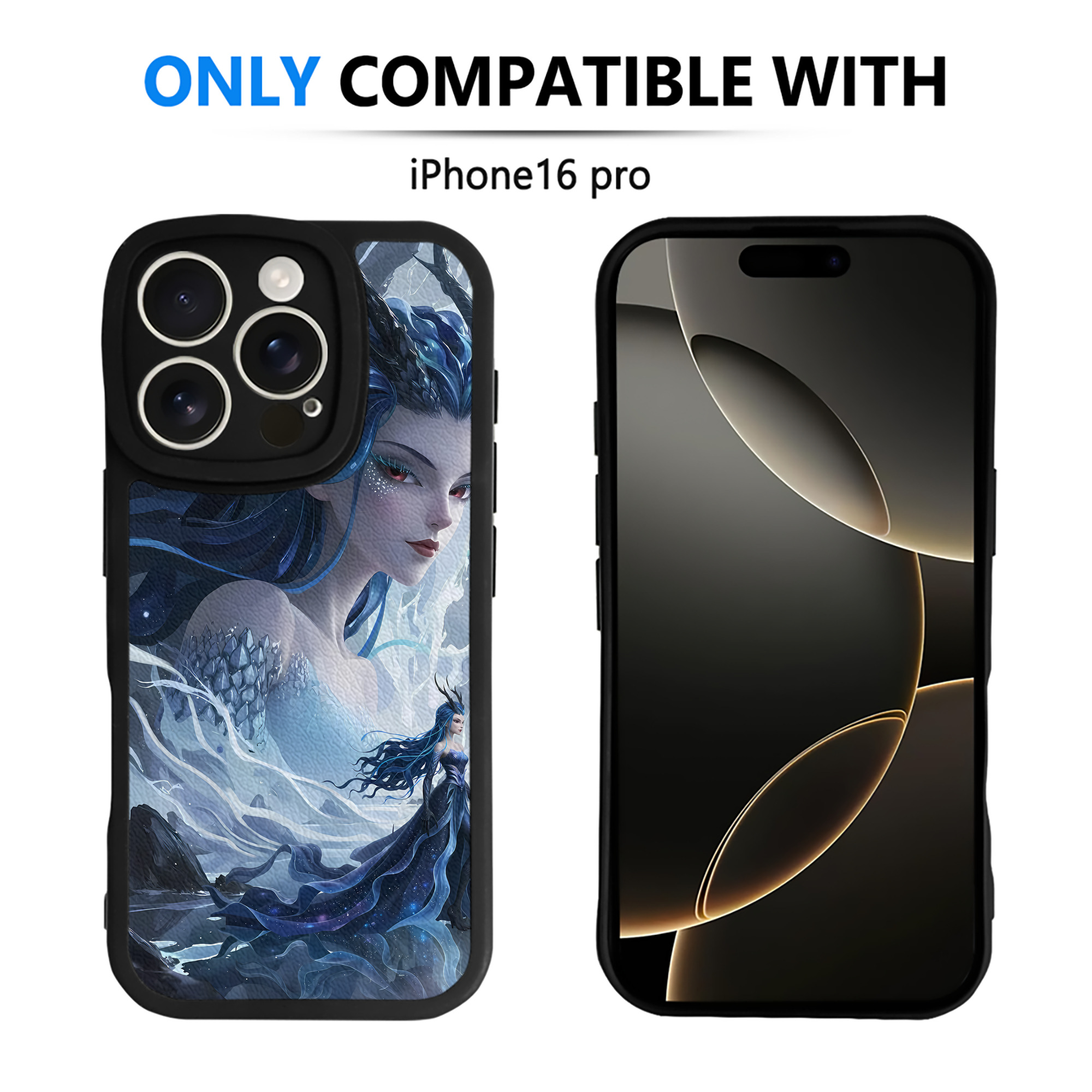（画像用） Ne Zha 2 ナタ 魔童の大暴れ 【iPhone 16シリーズ対応】シリコンスマホケース（レザー調） 材質：シリコン